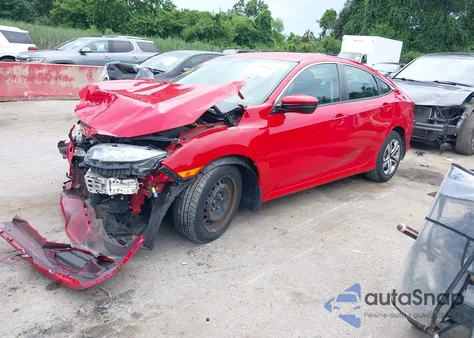 2016 Honda Civic Lx z USA, uszkodzony, nr VIN 2HGFC2F59GH575382